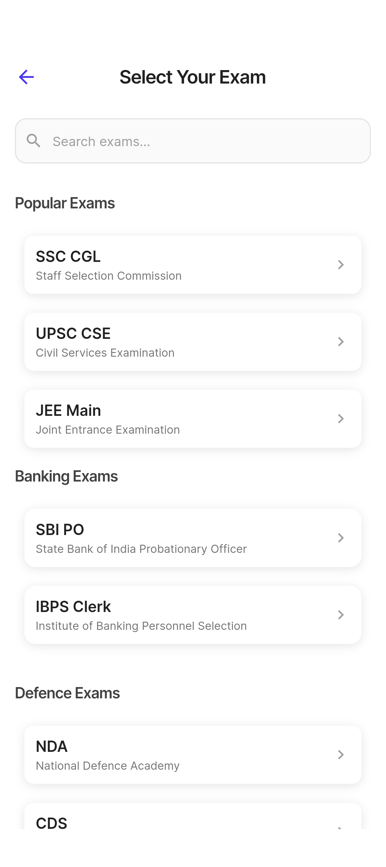 AbhyasApp – Complete Exam Preparation App UI Kit