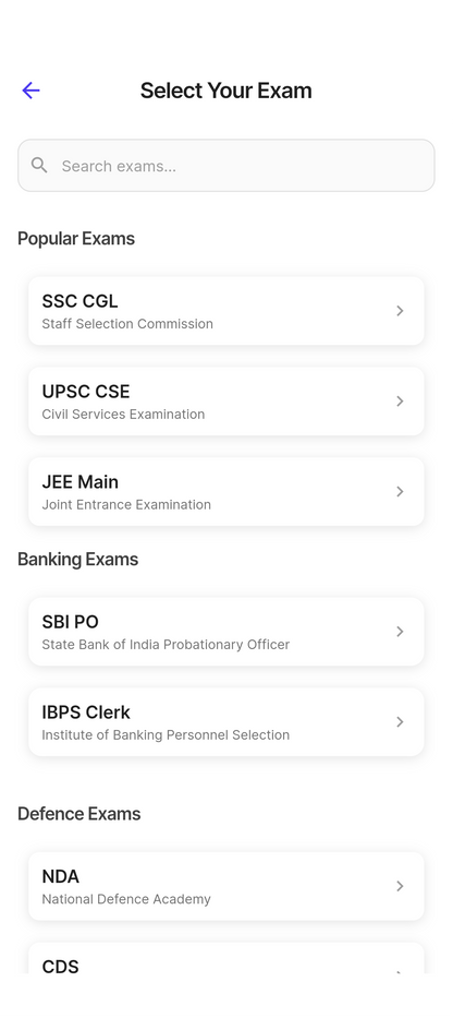 AbhyasApp – Complete Exam Preparation App UI Kit